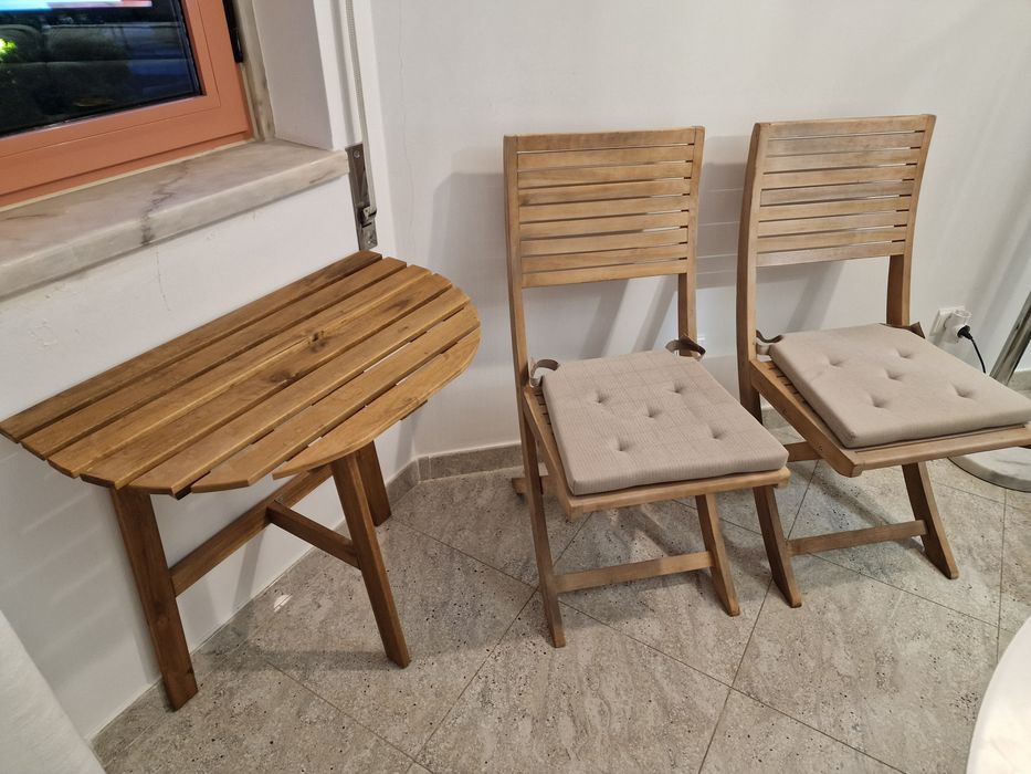 Conjunto mesa e cadeiras jardim/varanda