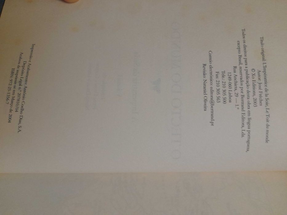 Livro, A Imperatriz da Seda, de José Frèches