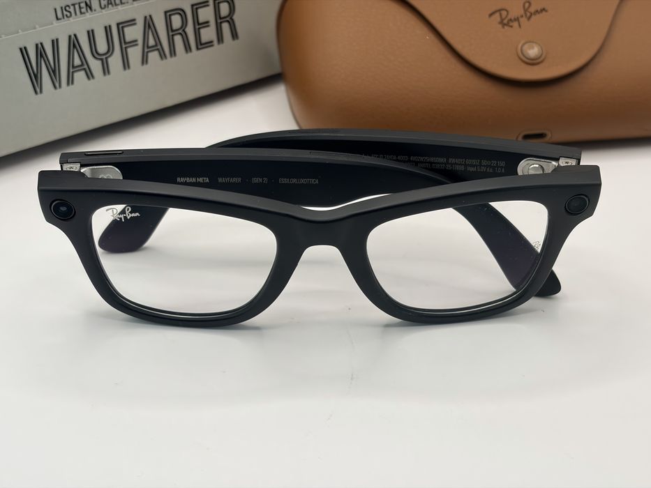 Okulary Ray-Ban Meta Smart Glasses II– generacja, stan bardzo dobry