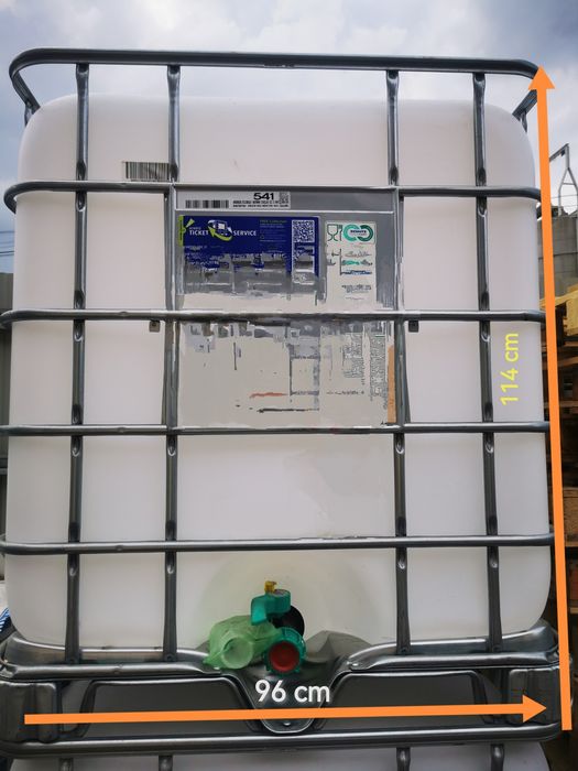 Depósitos - Reservatório IBCs 1000 L para regadias