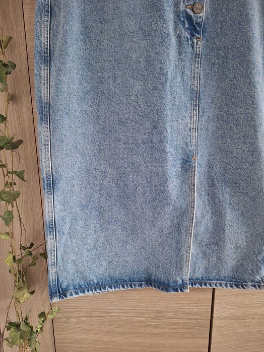 Spódnica jeansowa midi XL