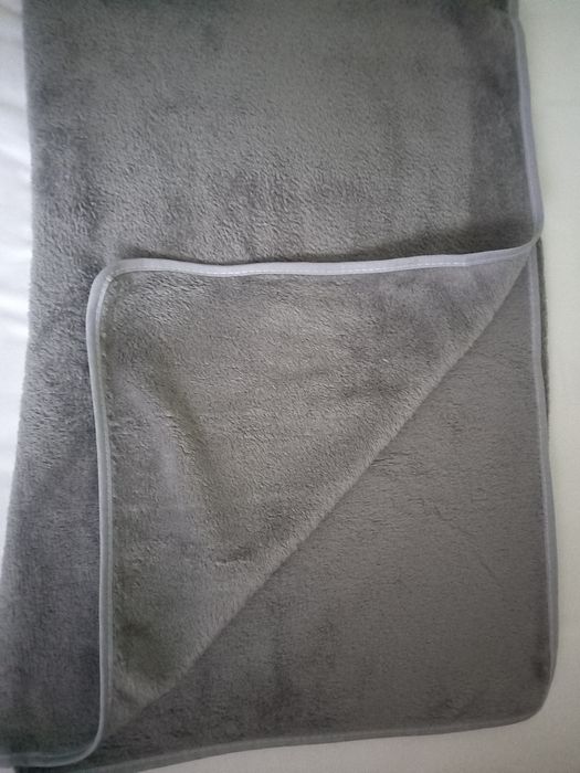 Kocyk srebrzystoszary 70 x 140