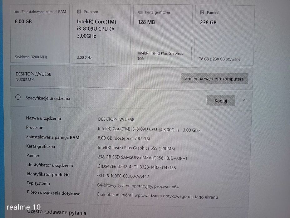 Micro komputer Intel Nuk