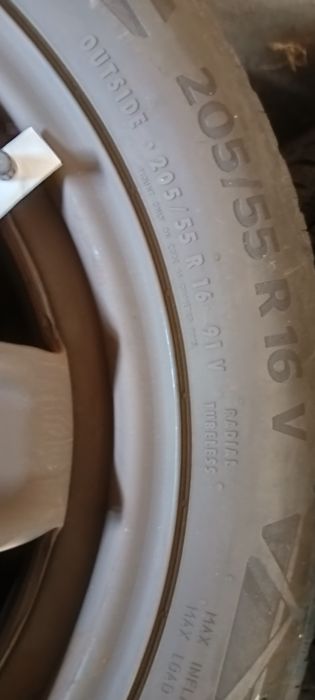 16 cali 5x105 , 205 55 r16 gm Continental
