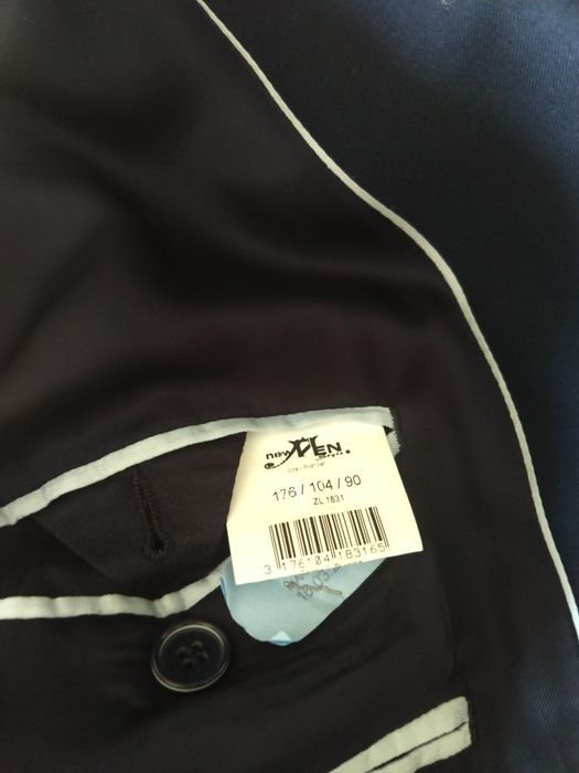 Garnitur, spodnie i koszula