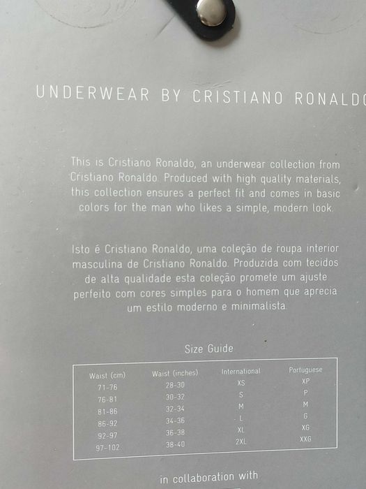 Труси боксерки Cristiano Ronaldo CR7 3-PACK Кріштіану Роналду розмір L