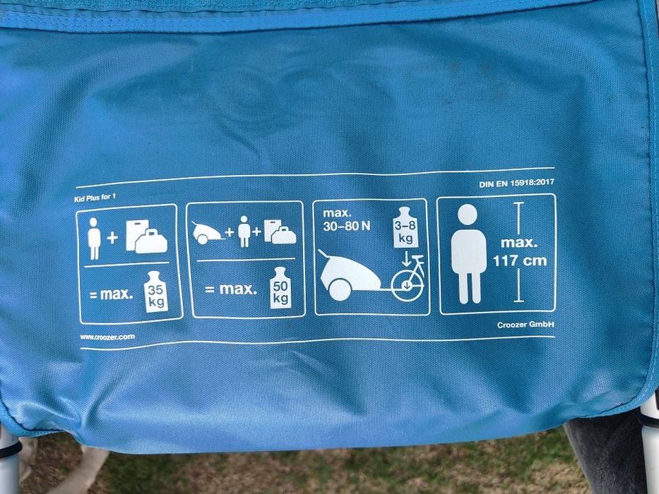 Przyczepka rowerowa Croozer