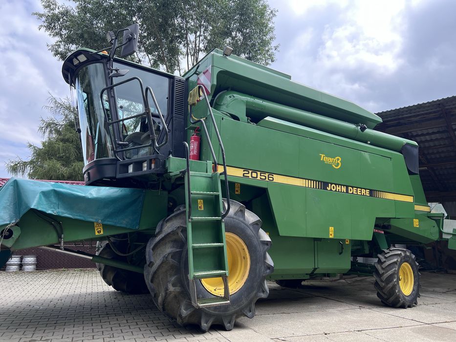John Deere 2056 1993 r klimatyzacja heder 4 5 m