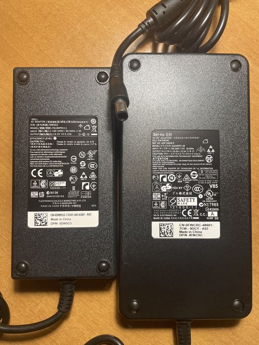 Блок Питания Адаптер для Ноутбука Dell XPS Inspiron Latitude Alienware