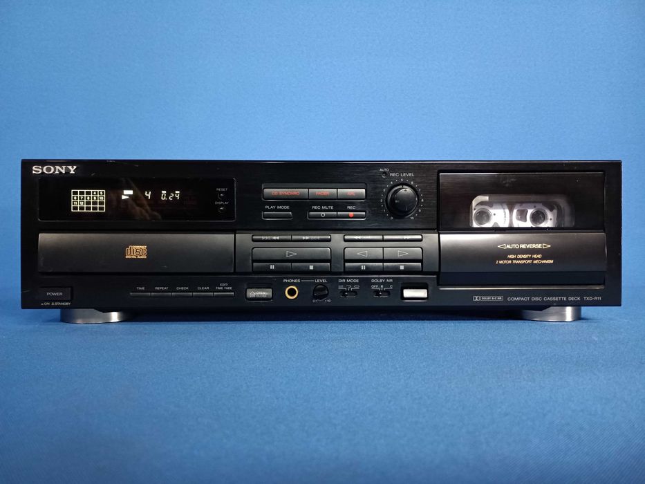 leitor cds e cassetes SONY TXD-R11