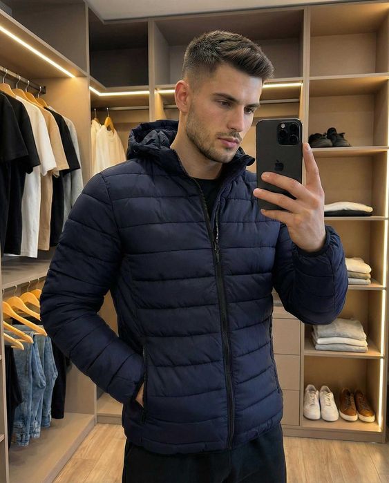 Куртка вітровка чоловіча весняна з утепленням