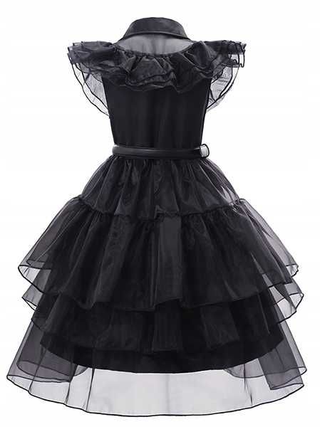 Wednesday Adams sukienka strój przebranie kostium rozm.L 128/134