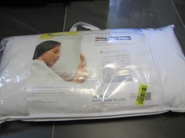 Mediflow Poduszka Wodna, Bawełna, Biały, 40 cm x 80 cm