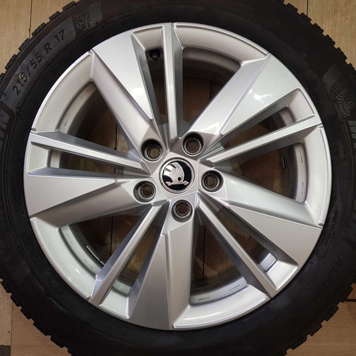 Диск Skoda R17 5x112 Karoq Superb Octavia Yeti VW Passat Jetta Golf Caddy Touran T-Roc Audi A4 A6