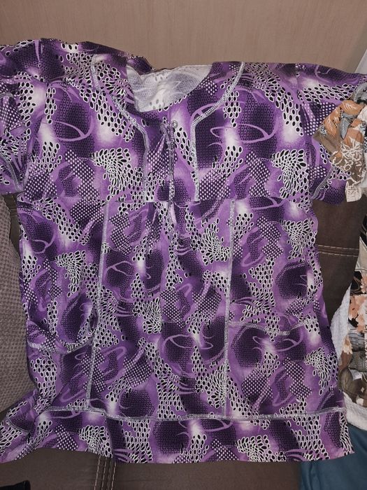 Женские трикотажные блузки большого размера