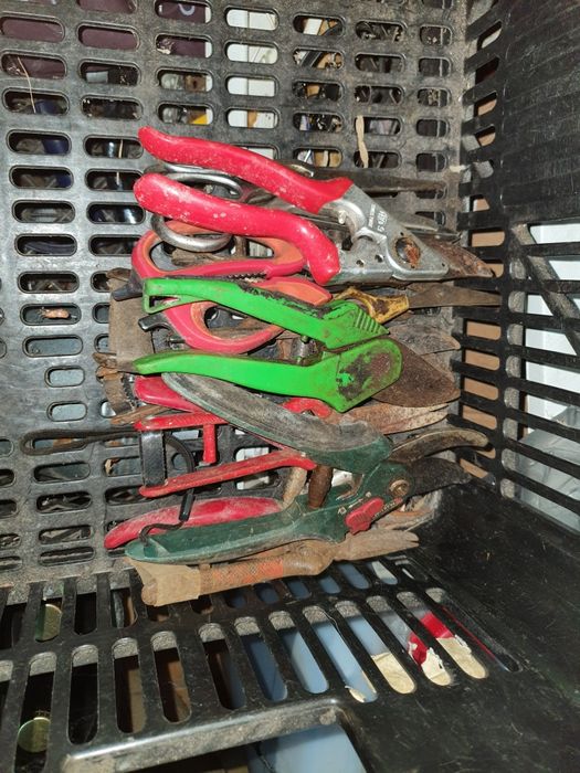 Ferramentas antigas de trabalho