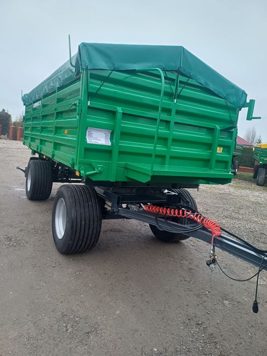Przyczepa wywrotka 8 ton na 3 strony niemka pronar hw 80 d55
