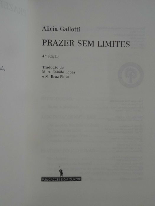 Prazer sem Limites de Alicia Gallotti