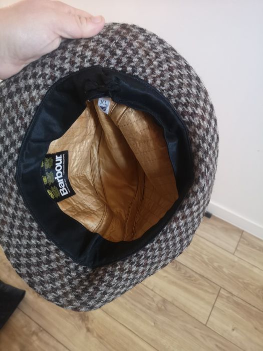Stylowy kapelusz barbour xl