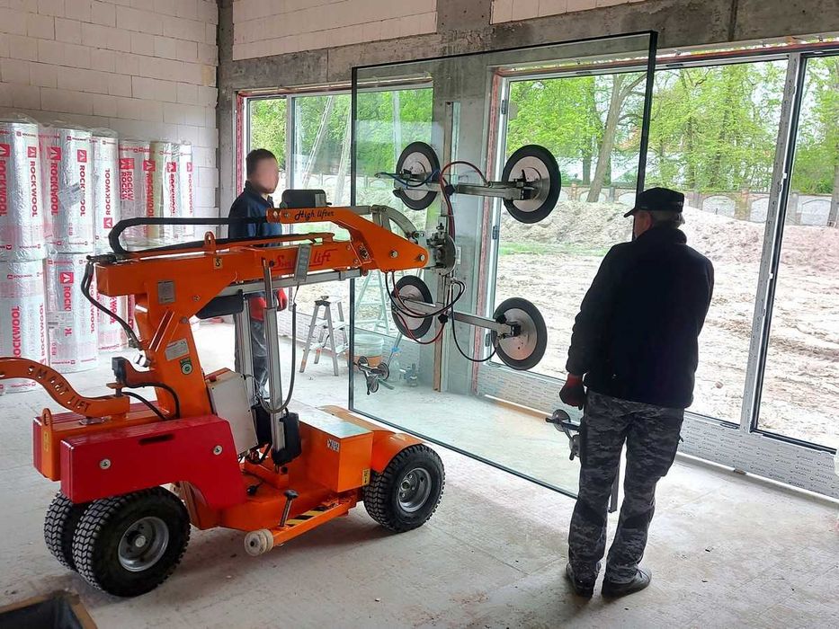 Manipulator do szkła SMARTLIFT SL 608 wynajem mini żuraw do szyb okien