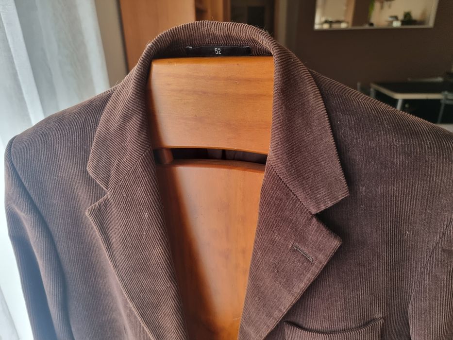 Conjunto  de Bombazina calça Zara e blazer Giovanni Galli (Tam. 52) - Muito bom