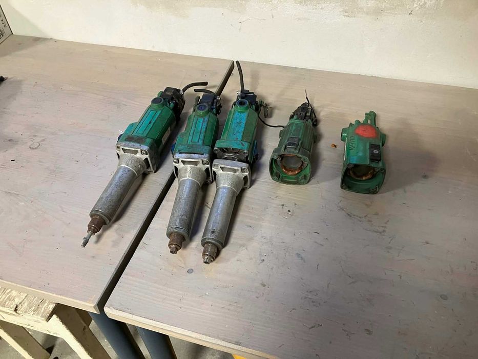 szlifierka szlifierka prosta na części 5 sztuk hitachi