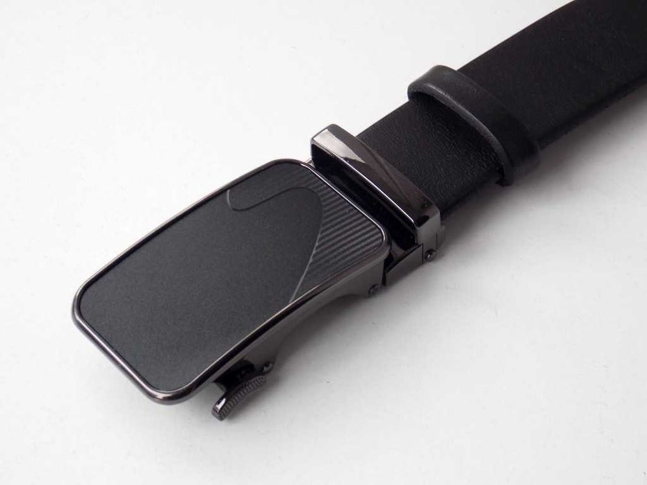 Ремень мужской кожаный автоматический + коробка / шкіряний пояс