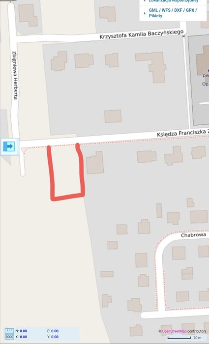 Działka Zamość ul.  Zawiszy - Widok 6