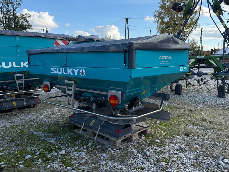 Rozsiewacz 1500L Sulky DX20+ z siewem granicznym NOWY