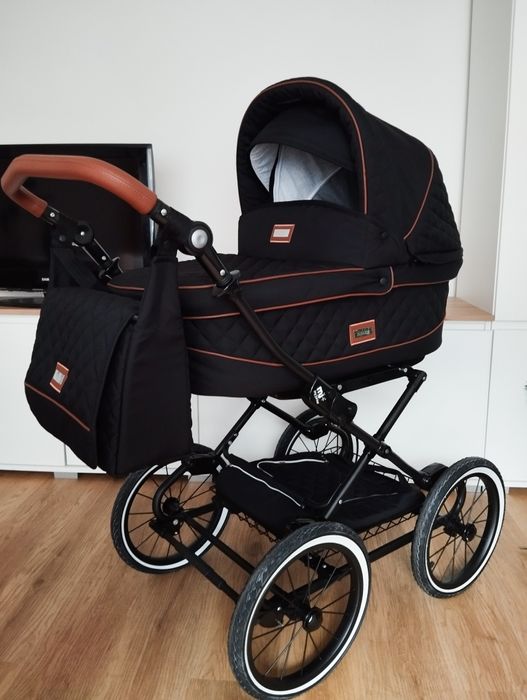 Nowy wózek dziecięcy 2w1 My Junior Sienna czarny