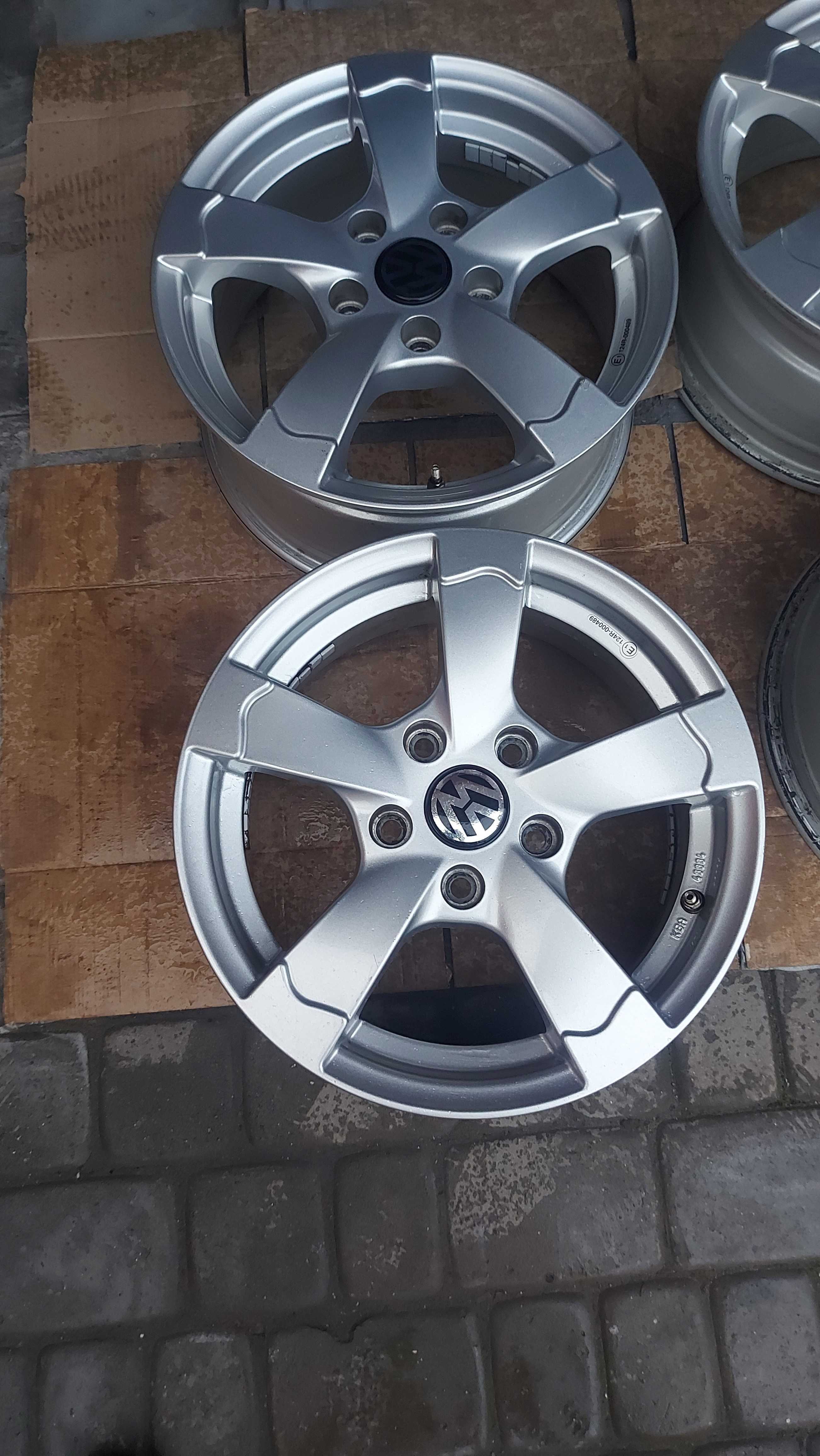 Диски R15 6,5j 5×112 ET50 комплект фольсваген оригінал стан нових: 2 ...