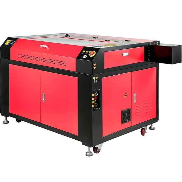 Ploter laserowy grawerka laser CO2 6090 6Ox9Ocm 100W USB Ruida