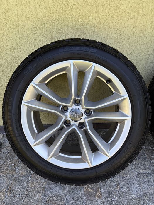Oryginalne felgi Audi A5 B9 17” 5x112 + opony zimowe 225/50 R17
