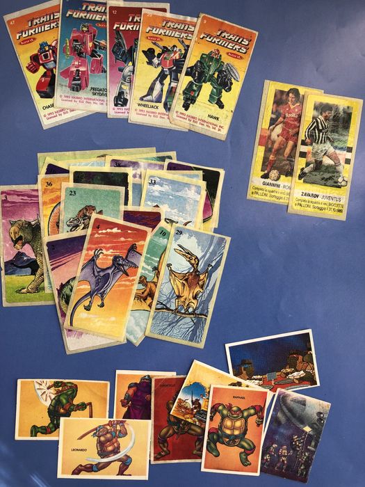 Вкладыши от жвачек, наклейки 70-90гг