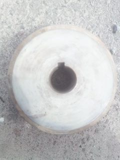 Шків на вал 38мм профіль на чотири канавки  дві по 180мм  дві по 140мм