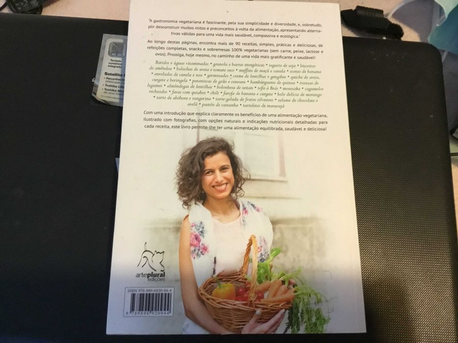 Livro - cozinha vegetariana