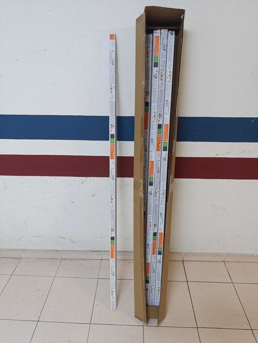 8 Lampadas led de 1,50cm