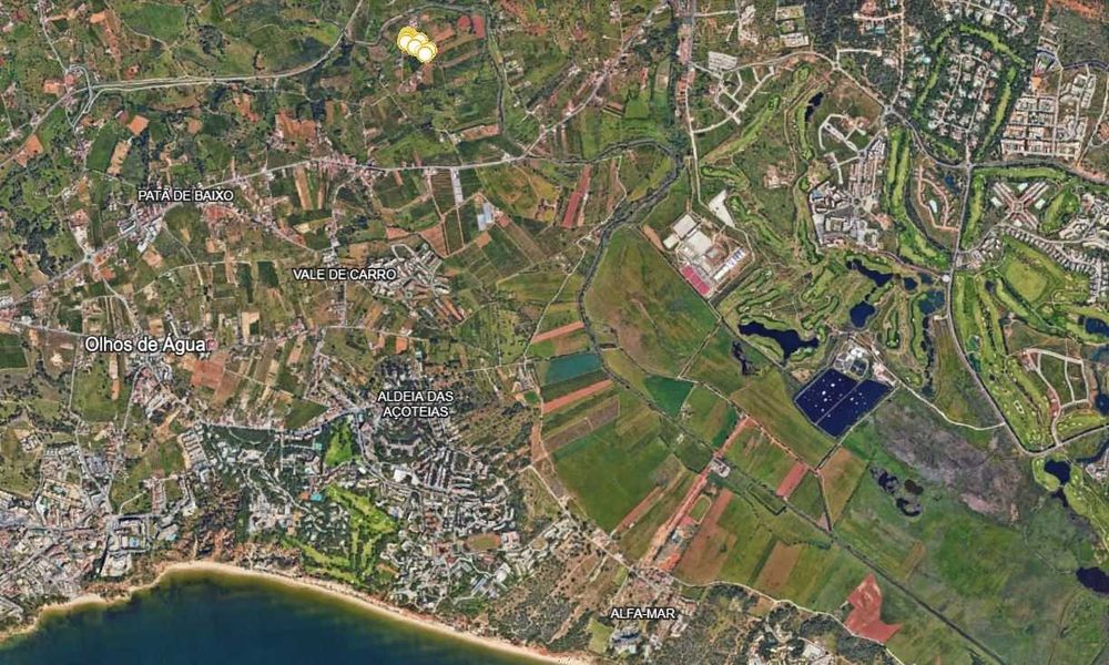 Terreno 4.280m2 Boliqueime a 10min Praia da Falésia