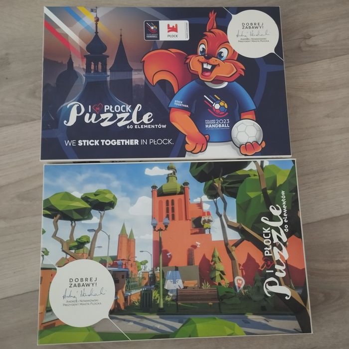 Puzzle 60szt. 2 zestawy