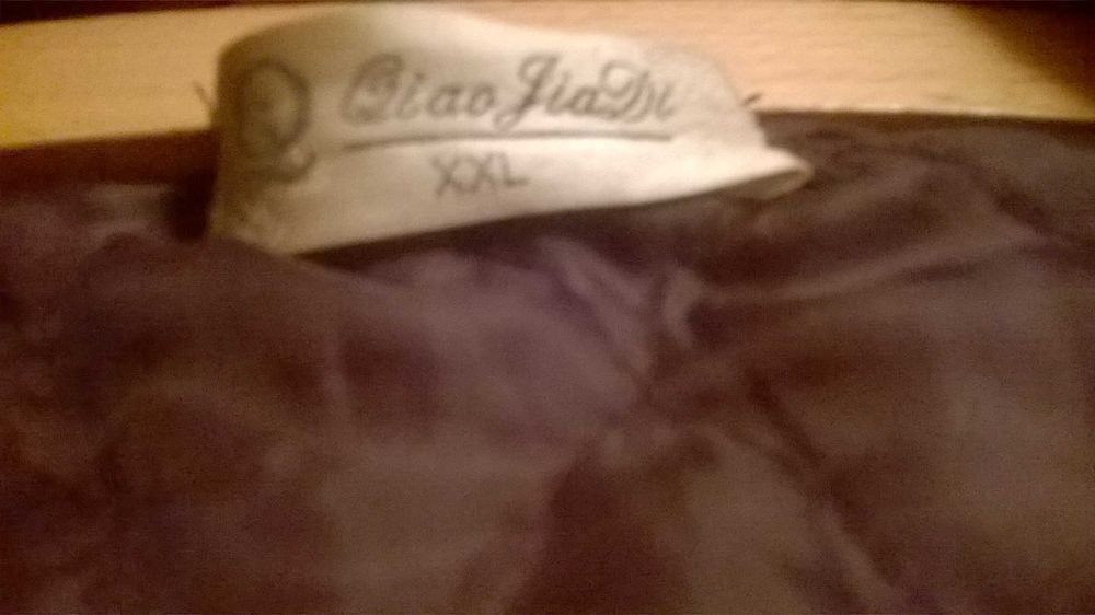 Kurtka  pikowana ciemny brąz.Rozm. XXL./46