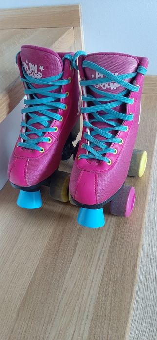 Piekne różowe rolki