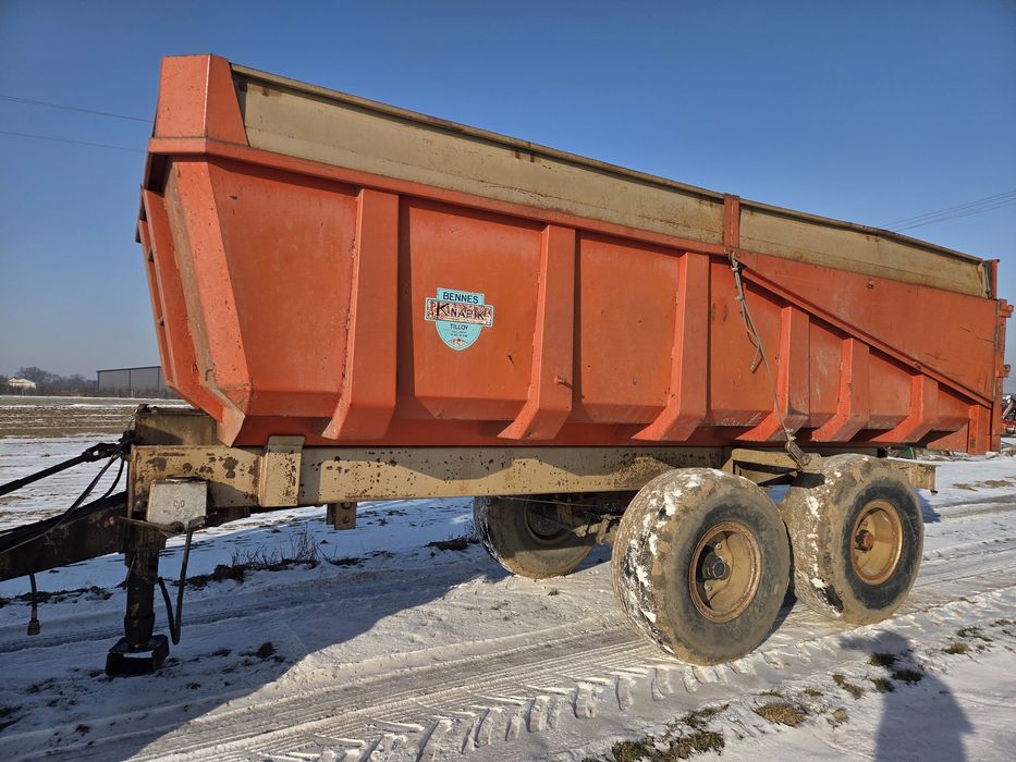 Przyczepa skorupowa  14   16 ton knapik   brimont