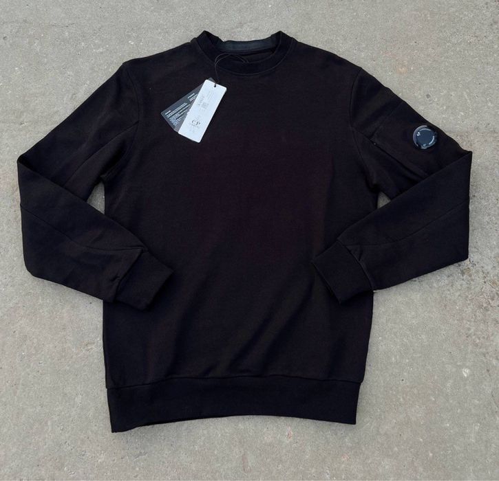 Чорний світшот CP Company Кофта СП Компані Худи Сіпіха Свитшот Сипиха