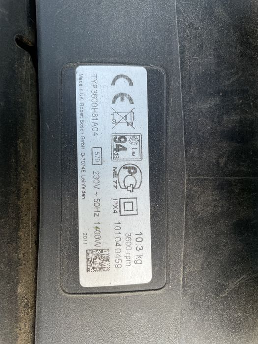 Kosiarka Bosch 1.400w na części