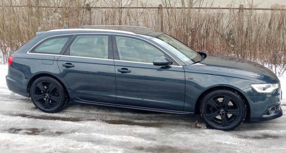 Audi A6 C7 3,0 TDI 2013 quattro 4X4 kombi NAVI skóra Panorama zamiana