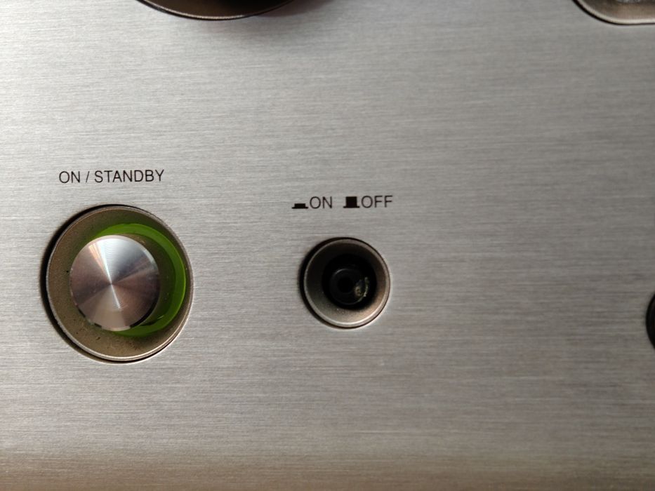 Amplituner Denon DRA-500AE srebrny