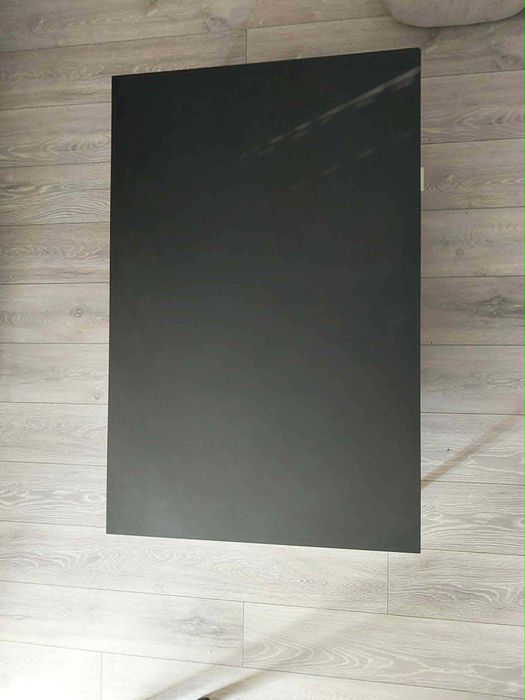 Stolik kawowy NOVA/VENUS 104×68 cm – czarny, 2 szuflady