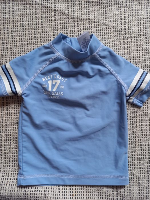 Koszulka UV50+ kąpielowa Next 3-6 mscy