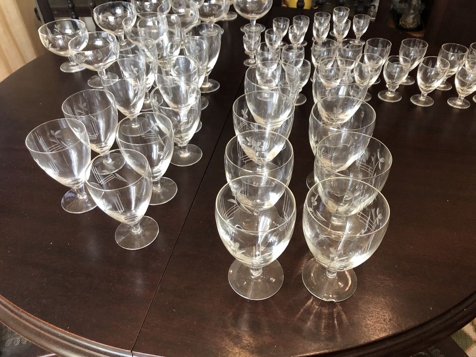 Copos de vidro , sem uso, em otimo estado.