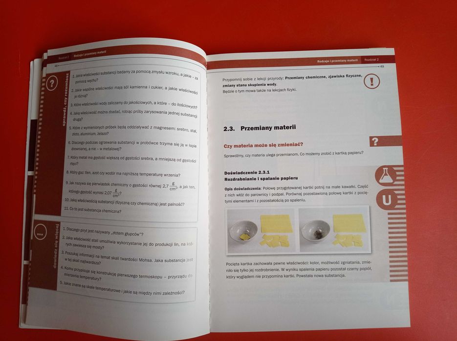 Świat chemii 1, podręcznik dla gimnazjum, Anna Warchoł